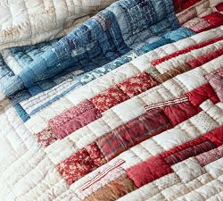 Americana Flag Reversible Quilt