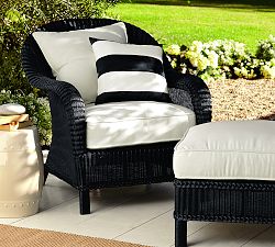 Palmetto Wicker Outdoor Lounge Chair