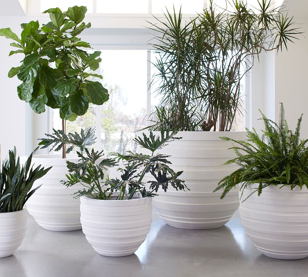 Aubri Round Planters