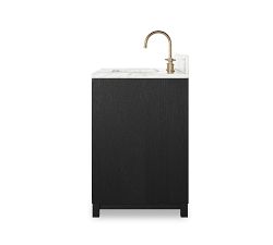Bryer 36&quot;-48&quot; Marble Top Single Sink Vanity