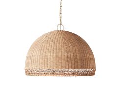 Augustus Round Rattan Pendant (23&quot;)