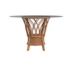 Meena Round Rattan Dining Table (48&quot;)