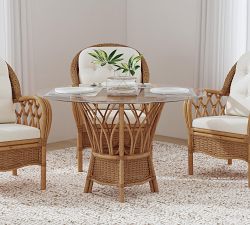 Meena Round Rattan Dining Table (48&quot;)