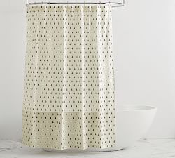 Pine Tree Organic Shower Curtain