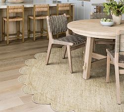 Pure Salt Parikia Handwoven Jute Round Rug