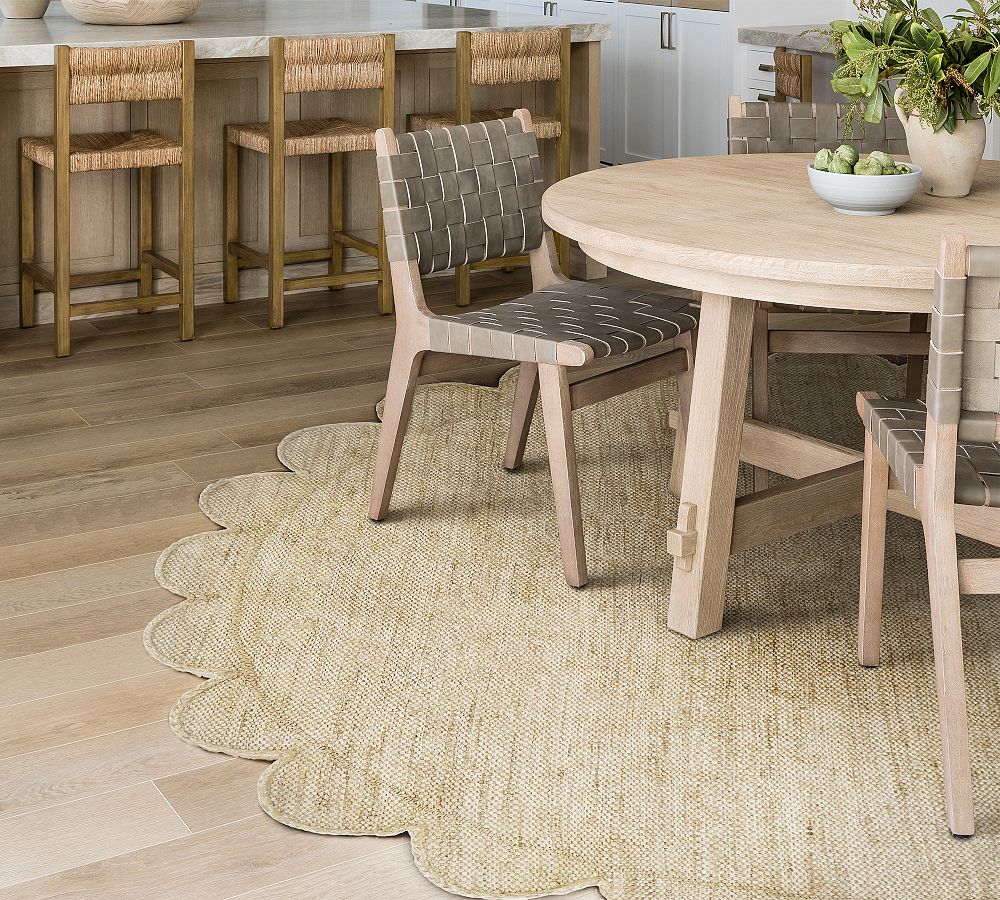 Pure Salt Parikia Handwoven Jute Round Rug