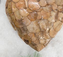 Shatterproof Gold Pod Ornaments - Set of 12