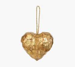 Shatterproof Gold Pod Ornaments - Set of 12