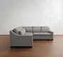 York Slope Arm Deep Seat 3-Piece L-Shaped Sectional (98&quot;)