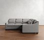 York Slope Arm Deep Seat 3-Piece Sectional (98&quot;)