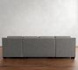 York Slope Arm Deep Seat Double Chaise Sectional (107&quot;&ndash;127&quot;)