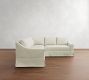 York Slope Arm Slipcovered 3-Piece L-Shaped Sectional (92&quot;)