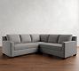 York Square Arm 3-Piece L-Shaped Sectional (93&quot;)