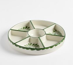 Puebla Porcelain Multi-Condiment Server