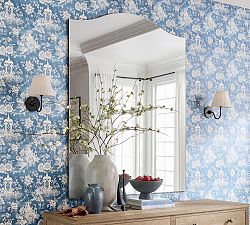 Rienne Frameless Rectangular Wall Mirror
