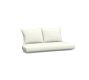 Gideon Outdoor Sofa Cushion Cover, High Performance Canvas; White