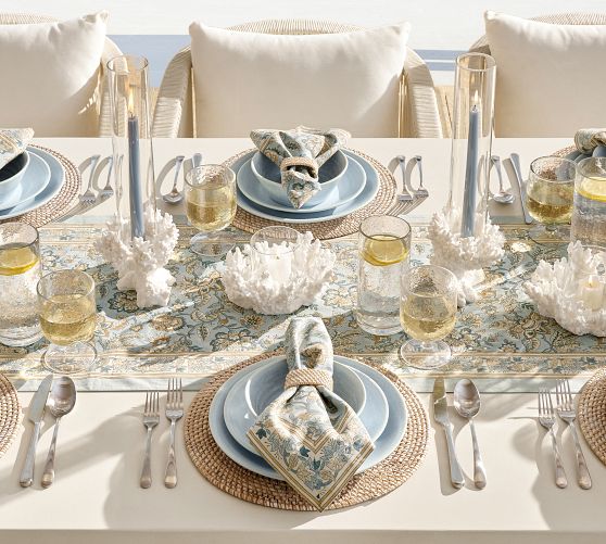 Larkin Outdoor Melamine 12-Piece Dinnerware Set
