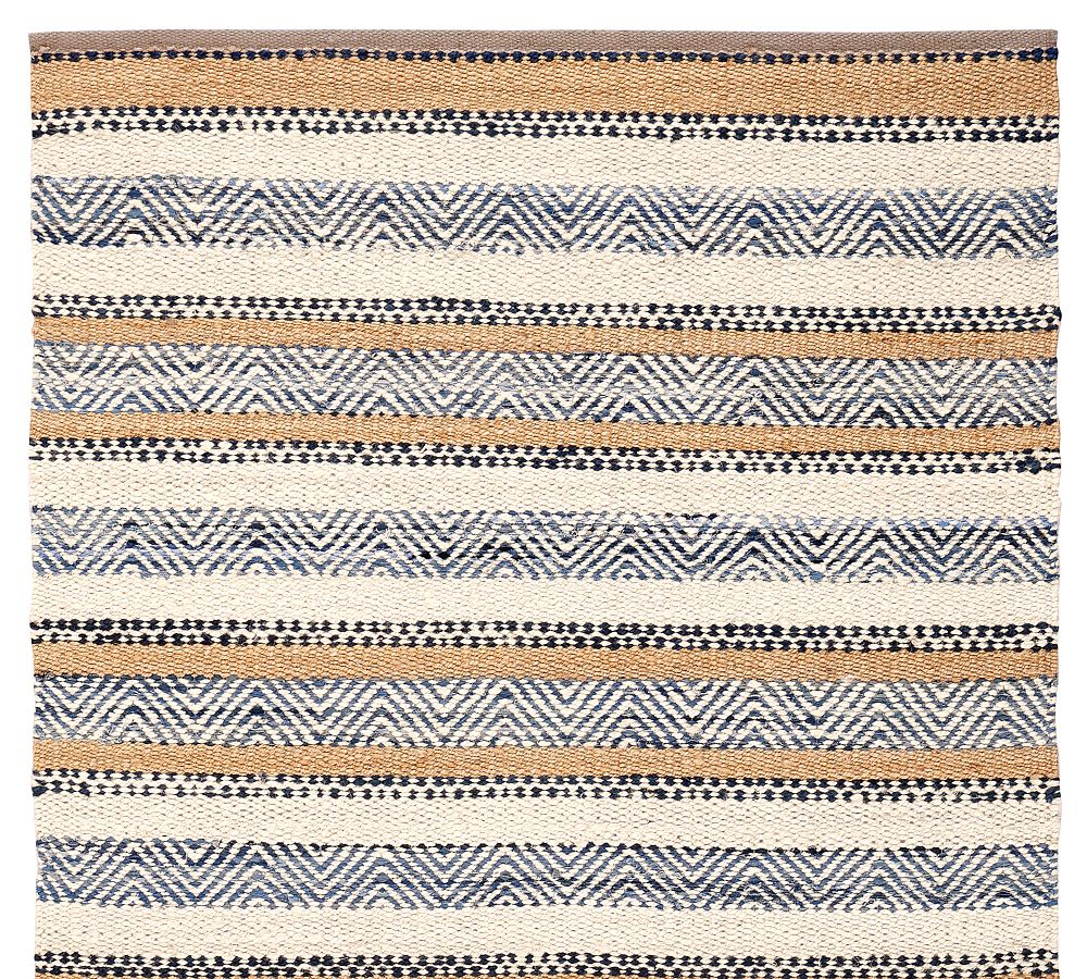 Crosby Striped Jute Rug