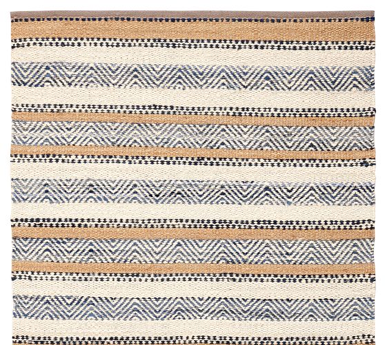 Crosby Striped Jute Rug