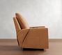Ayden Square Arm Leather Power Lift Recliner with Massage &amp; Heat