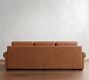 Big Sur Roll Arm Leather Sofa (78&quot;-107&quot;)
