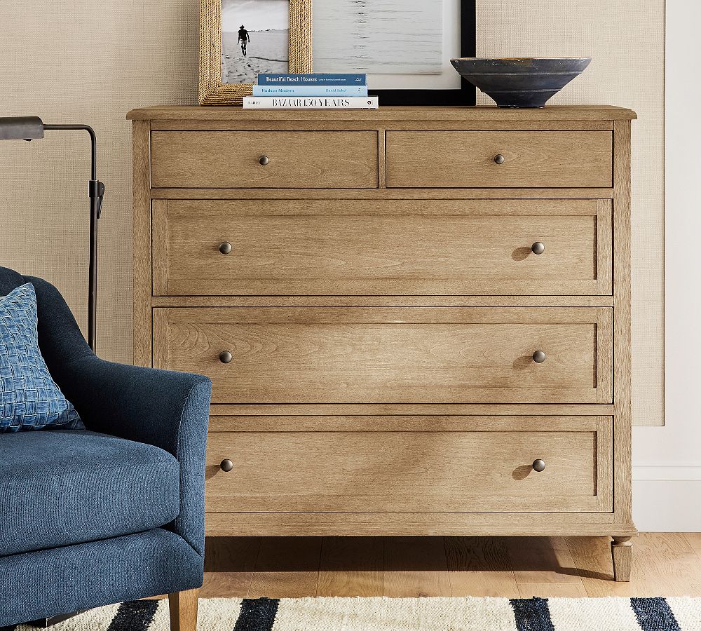 Sausalito 5-Drawer Tall Wide Dresser (50&quot;)