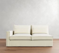 Westwood Square Arm Deep Seat Flange Edge Sectional Component Replacement Slipcovers