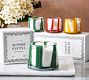 Striped Cocktail Candles