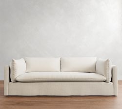 Palmetto Slipcovered Sofa (79&quot;-99&quot;)