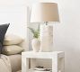 Barrett Chiseled Alabaster Table Lamp (25&quot;)