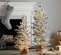 Lit Faux Snowy Pine Trees