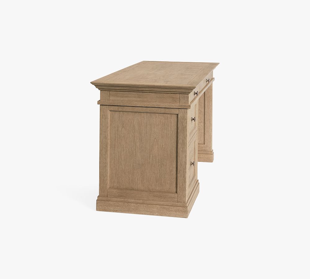 Livingston Single Cabinet Writing Desk (57") | Stylish & Functional