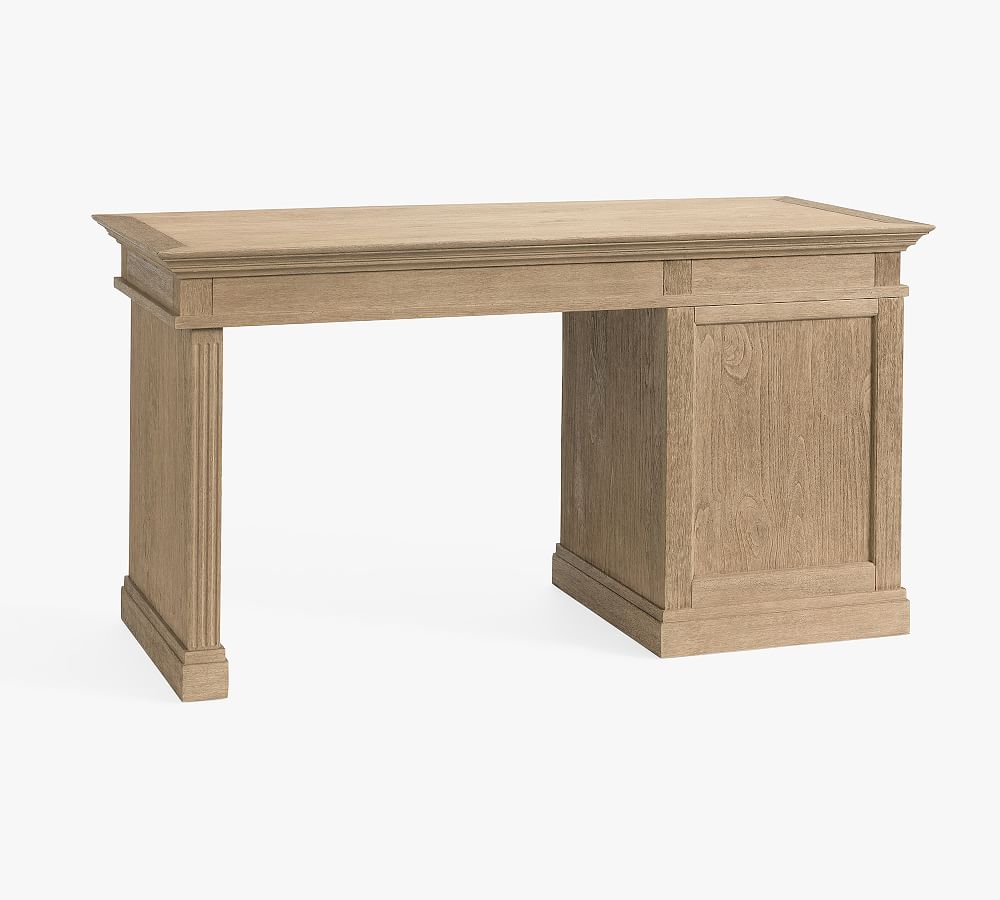 Livingston Single Cabinet Writing Desk (57") | Stylish & Functional