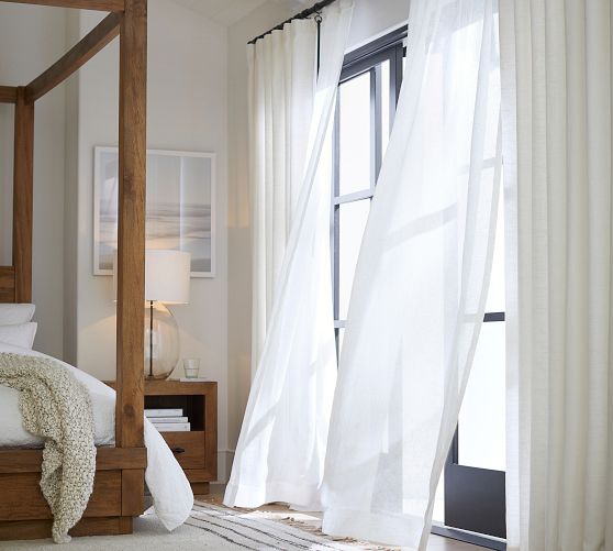Emery Linen Sheer Curtain