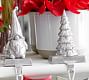 Antique Silver Nostalgic Figurine Stocking Holders