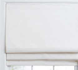 Emery Linen Cordless Roman Shade