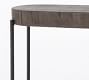 Fargo Oval Reclaimed Wood Console Table