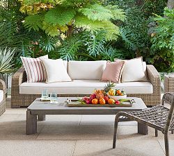 Havana All-Weather Wicker 82&quot; Sofa