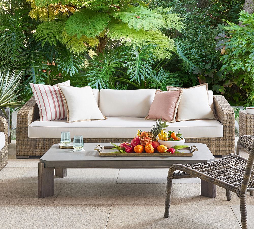 Havana All-Weather Wicker 82&quot; Sofa
