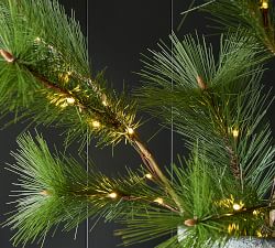 Lit Faux Pine Branch