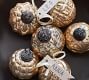Mercury Glass Adorned Ornament Set - Silver