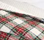 Pick-Stitch Stewart Plaid Cotton Linen Quilt