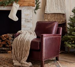 Tyler Square Arm Leather Chair