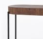 Fargo Oval Reclaimed Wood Console Table