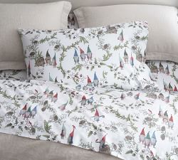 Forest Gnome Organic Percale Sheet Set