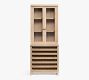 Modern Farmhouse Hutch with Wine Storage (34&quot;)
