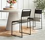 Fallon Outdoor Metal Stackable Chair, Set of 2