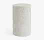 Bolinas Concrete Round Outdoor Side Table (13&quot;)