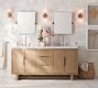 Vintage Frameless Rectangular Pivot Mirror