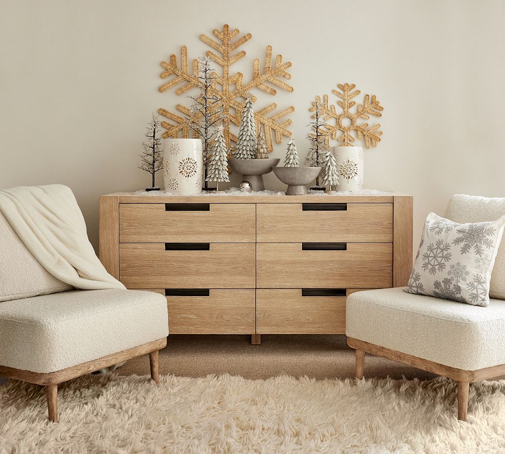 Brooks 6-Drawer Dresser - 60 Inch Modern Design